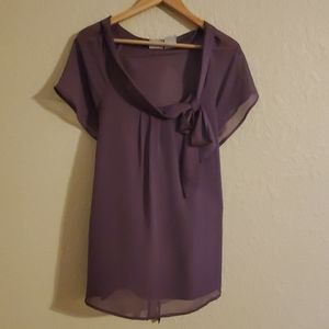 Worthington plum blouse